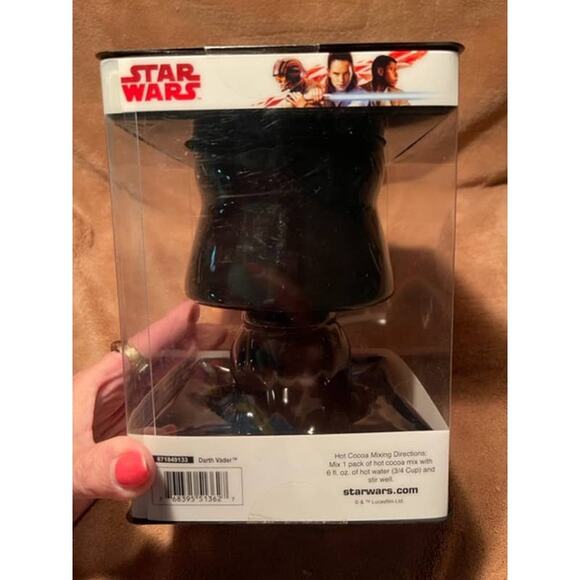 Disney Star Wars Black Ceramic Darth Vader Goblet- NIP - Picture 4 of 6